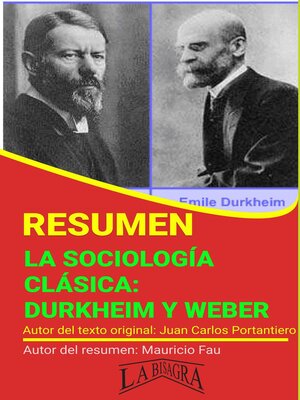 cover image of Resumen de La Sociología Clásica de Juan Carlos Portantiero